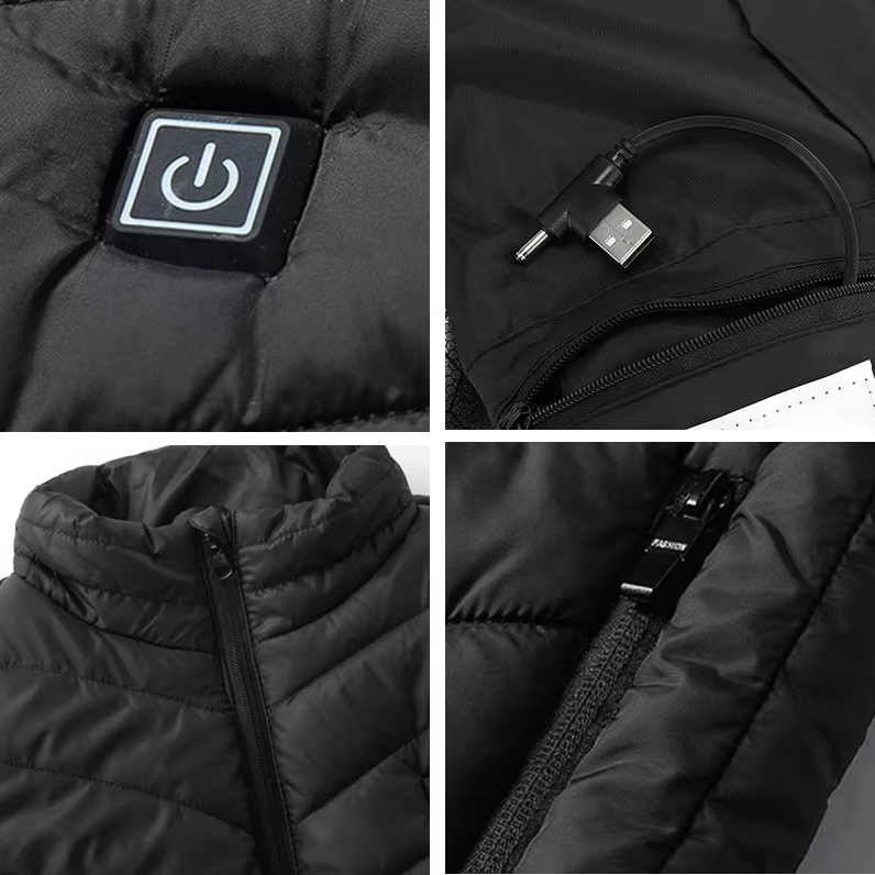 Hans | Stylische Winterjacke mit Heizfunktion
