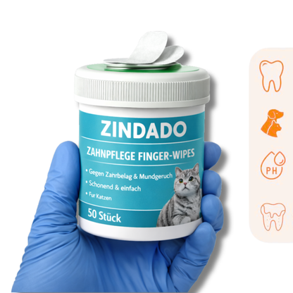 Yuna – Sanfte Zahnpflege-Wipes für Katzen