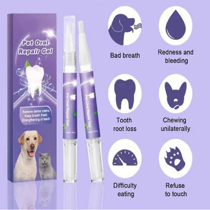 Pet Oral Repair Gel für Hunde & Katzen – gesunde Zähne
