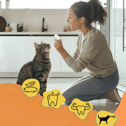 Yuna – Sanfte Zahnpflege-Wipes für Katzen