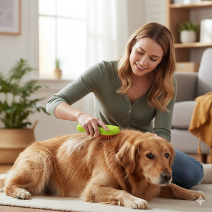 Dampfbürste für Haustiere – kabellose Fellpflege für Hunde & Katzen, wiederaufladbar