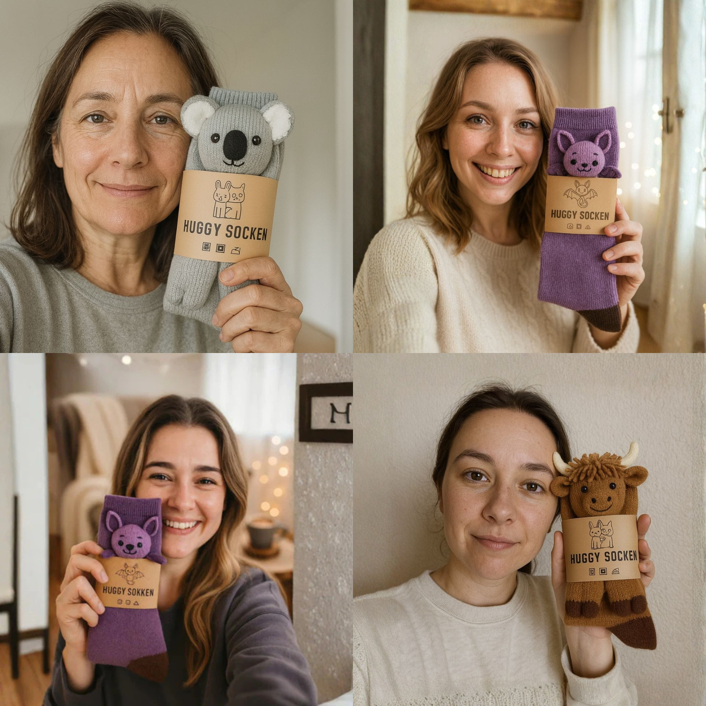 HUGGY Socken | Wärme zum Wohlfühlen – One Size – Unisex