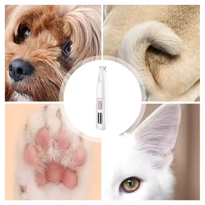 Kabelloser Pfotentrimmer für Hunde – Leise, Sichere & Präzise Fellpflege (Wiederaufladbar)