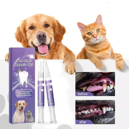 Pet Oral Repair Gel für Hunde & Katzen – gesunde Zähne
